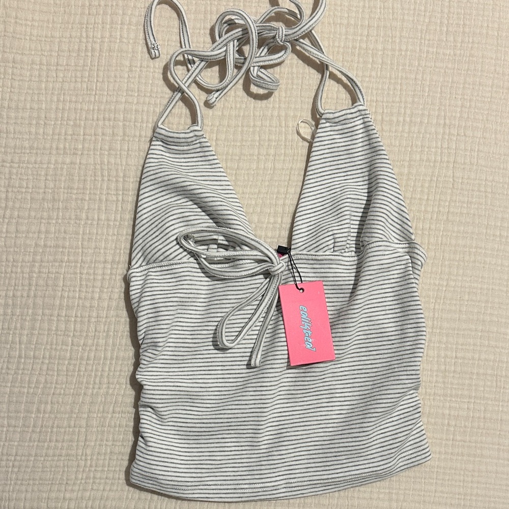 NWOT Pacsun Edikted Halter Top - Picture 3 of 5